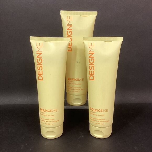 DesignMe Bounce.Me Curl Balm Your Curl's Best Friend 8.5 oz - Lot of 3 - Sealed! - Picture 1 of 7